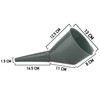 Garage fuel funnel with filter for oil,water petrol,diesel & ad-blue