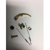 Universal Water Key Assembly for Trumpet/Cornet