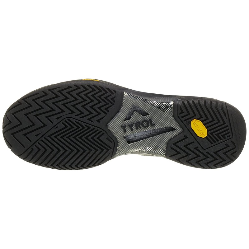 Tyrol Men's Drive V Pickleball Shoe (Black/Lime) (9)