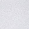 kilofly Handmade Crochet Cotton Lace Table Sofa Doily, Waterlily, White,