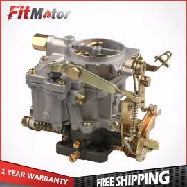 fitmotor Hand Choke Carburetor For 86-88 Suzuki Samurai & 1.3L Engine Toy250 Replacement