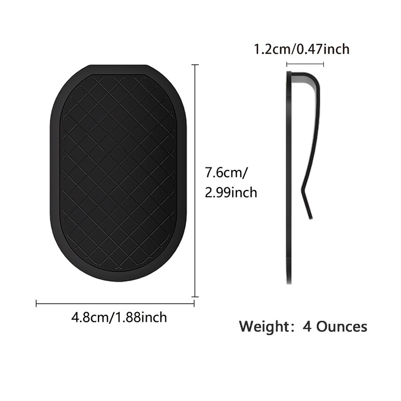 Ecomlively Metal Landing Pad, Industrial-Grade Rigid Clip for Magnetic Golf