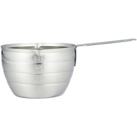 Pearl Metal CC-1523 Measuring Cup, 6.8 fl oz (200 ml), Stainless Steel