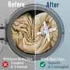 Bed Sheet Detangler 2 Pack–Reduces Laundry Tangling, Twisting & Knotting
