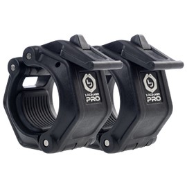 Lock-Jaw PRO 2 - Collar de barra de liberación rápida (todo negro)