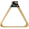 Viper Billiard/Pool Table Accessory: 8-Ball Rack, Hardwood Triangle, Holds Standard