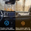 For 2016-2023 Toyota Tacoma Black Dashboard Mat Dash Cover Non-Slip