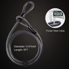 INTEKIN Bike U Lock Heavy Duty Bike Lock Bicycle Lock,