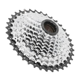 equlup Freewheel, 10 Speed 11-36T Spin Flywheel Bicycle Rear Hub Freewheel Steel Cassette Freewheel Bicycle Adapter Equipment Parts for Mountain Bike