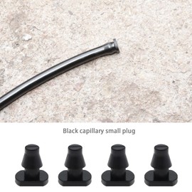 YINETTECH 100Pcs Irrigation Pipe Plug Replacement Drip Pipe End Caps Drip Irrigation Capillary Small Plug Accessories for Washing Machine Garden Watering Irrigation