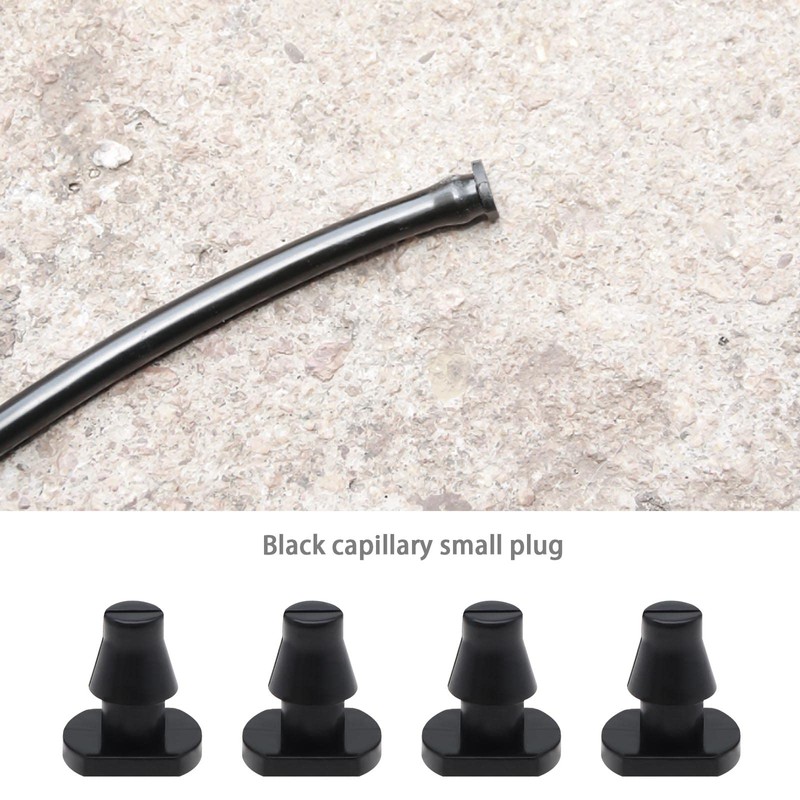 YINETTECH 100Pcs Irrigation Pipe Plug Replacement Drip Pipe End Caps
