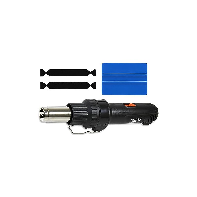 REV Professional Grade Inline Design Handheld Heat Gun for Automotive
