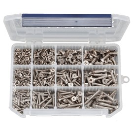 3-6mm Plate Head Tapping Screw Set (Stainless Steel) EA949AL-22