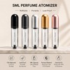 DIOHIO Perfume Atomizer Bottles,Leak-Proof Perfume Atomizer Bottles 3 Pack (5ml)
