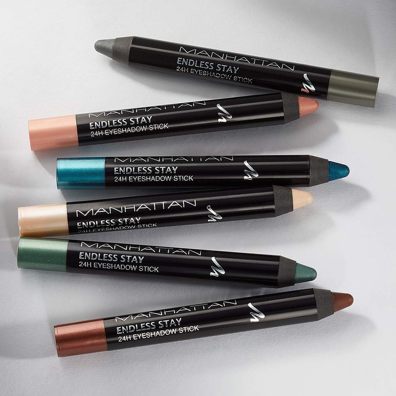 Manhattan Endless Stay 24h Eyeshadow Stick, 025, Voluptuous Pink, 3er