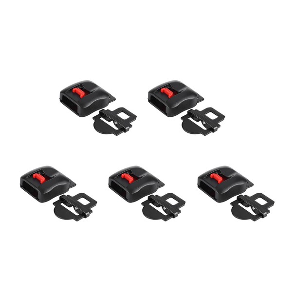 Pissente Motorcycle Helmet Buckle, Pack of 5 Universal Speed Clip