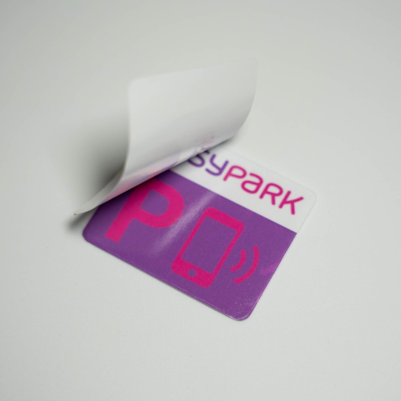 EASYPARK Easy Park Rear Glass Sticker - Compact Parking Sticker