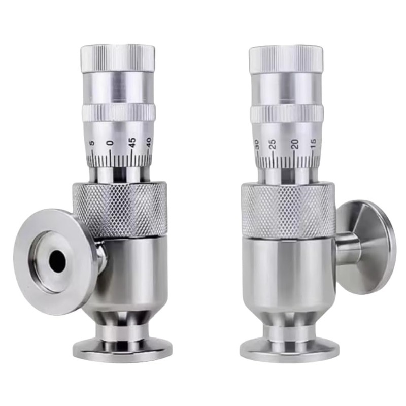 KF16 Valve Stainless Steel Internal Thread Fine-tuning Valve, Vacuum Micro