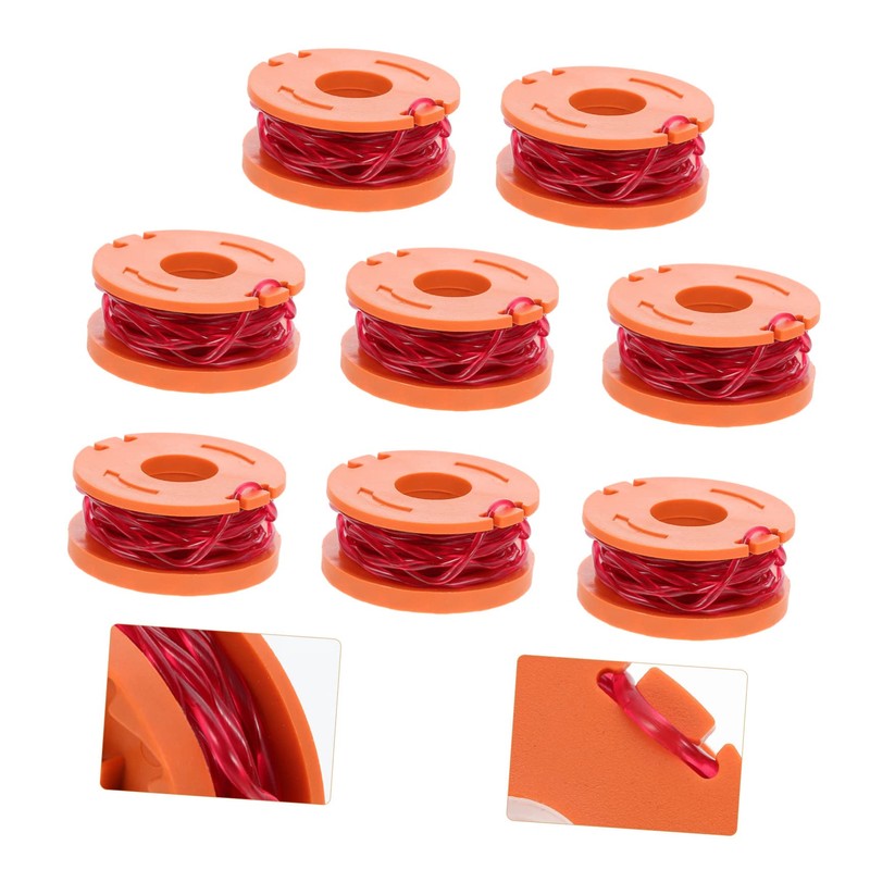 KONTONTY 16pcs Professional Mower Line String Trimmer Line for Gas