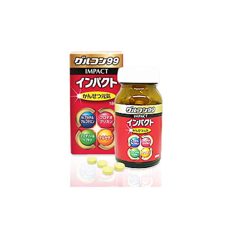 Glucon99 Impact 1 Bottle, 180 Tablets