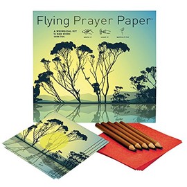 Flying Wish Paper - GIVE THANKS for Your Blessings - REFLECTIONS PRAYER - 7" x 7" - Large Kits
