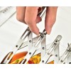 Dadamong 5 Wheel Pastry Cutter with Handle, Stainless Steel Adjustable