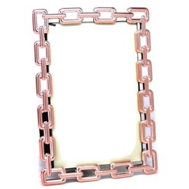 Elegance 81514 Copper Link Photo Frame 4 x 6' Copper