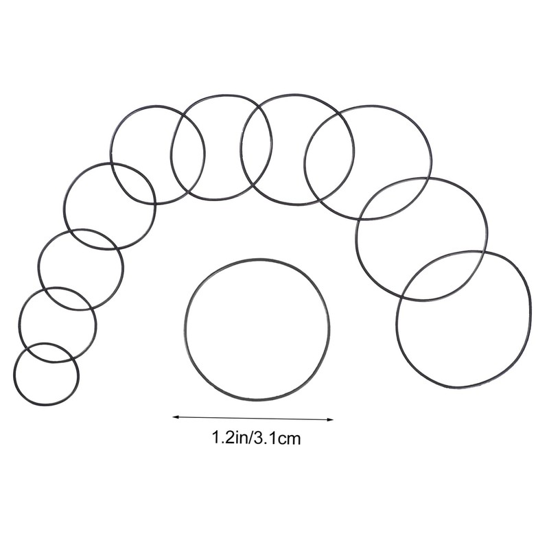 SAFIGLE 600pcs Watch Seal Rubber Gaskets for Waterproofing Thickness for