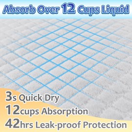 Dogcator Puppy Pads 120 Pack, 30"x36" Extra Large Dog Pads, Thicken Dog Training Liners for Indoor, Outdoor Use, Heavy Absorbent Pee Underpads for Doggy, Doggies XLarge