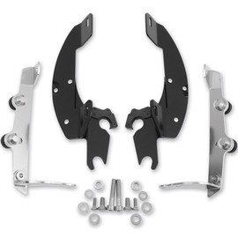 Memphis Shades MEK1900 Black Trigger-Lock Mount Kit fits Honda VT750C Shadow Aero 2004-2015