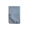 IB Laursen Quilt m/Offwhite und blauen Streifen