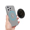 enttgo Adjustable Magnetic Phone Grip Compatible with MagSafe, Adapter Ring