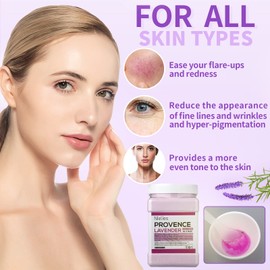 Nielies Hydro Jelly Masks for Facials, Jelly Mask Powder, Esthemax Hydro Jelly Mask, Moisturizing& Hydrating 23 Fl Oz (Lavender)