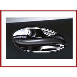 Royal Auto Parts 09-14 C-Class Coupe Only Chrome Door Shell Insert Cups Handle Cover 2 Door Trim