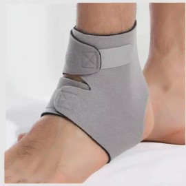 발목 보호대 착용법 발등 아킬레스건염 보호대 족저근막염 남녀공용 [블랙-L(남성)] Ankle Support Wearing Method, Dorsal Achilles Tendonitis Support, Plantar Fasciitis Unisex [Black-L (Men)]