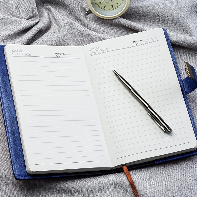 WEMATE Diary with Lock, A5 Journal with Lock 240 Pages,