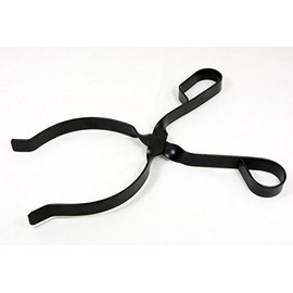Parasene matt black Fire side large coal grabbing tongs