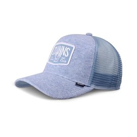 Djinns DNC Wafflemelange Blue Adjustable HFT Trucker Cap