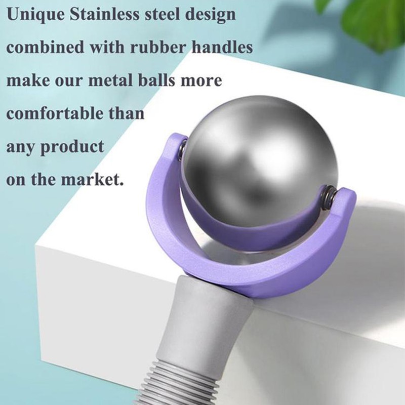 Cold Massage Roller Ball Portable Fitness Ice Roller Ball with
