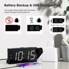 ROCAM Projector Clock Bedroom on Ceiling, Digital Alarm Clock with