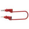 72-13948 Test Lead, 4 mm Plug, Retractable, Red, 1 m