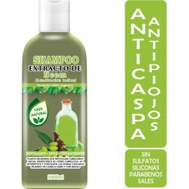 Vivenatural Shampoo De Neem. Antipiojos Y Liendres. Vivo Natural.