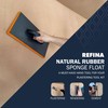 REFINA Medium Grain Rubber Sponge Float for Plastering, Rendering &