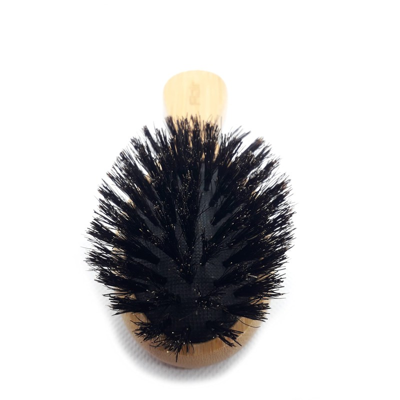 Flair Brush 100% Pure Small Boar Bristles Soft Hair Brush