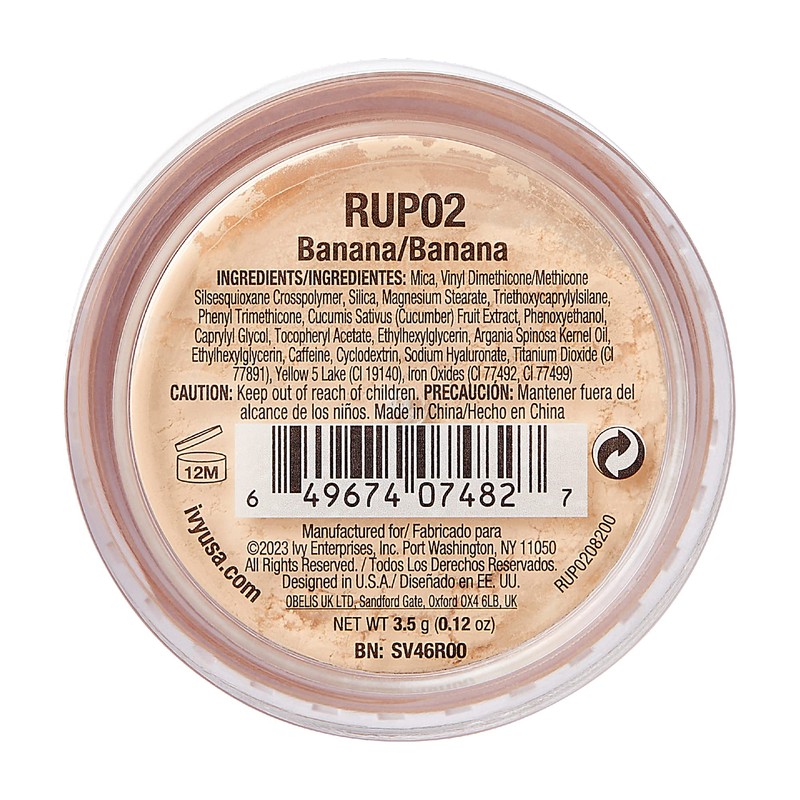 Ruby Kisses Instant Bake Undereye Powder - Vegan, Cruelty Free