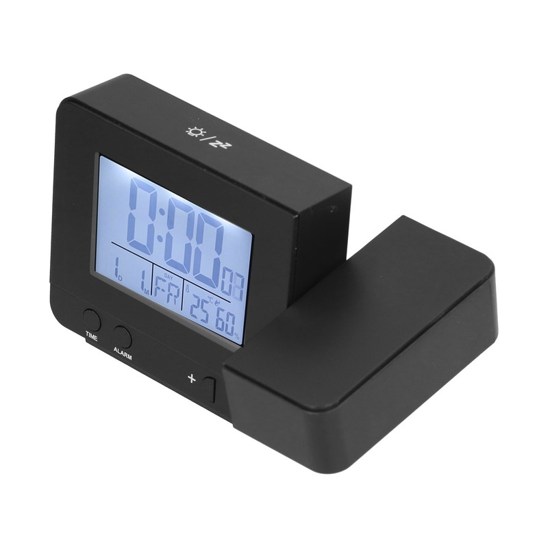 180° Rotation Projection Alarm Clock USB Powered LED Digital Clock