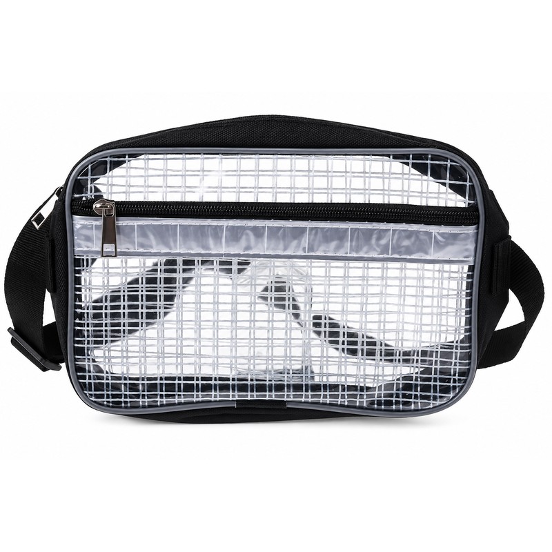 Transparent Waist Bag Clear Sling Belt Bag – PVC Crossbody