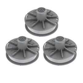 CDIYTOOL Replacement Line for Easycut 400 Grass Trimmer Art.8846 400/25 Art.9807, ComfortCut450 Art.8847 450/25 Art.9808 Plus 500/27 Art.9809, PowerCut Art.8848, SmallCut 300/23 (3 Spulen)
