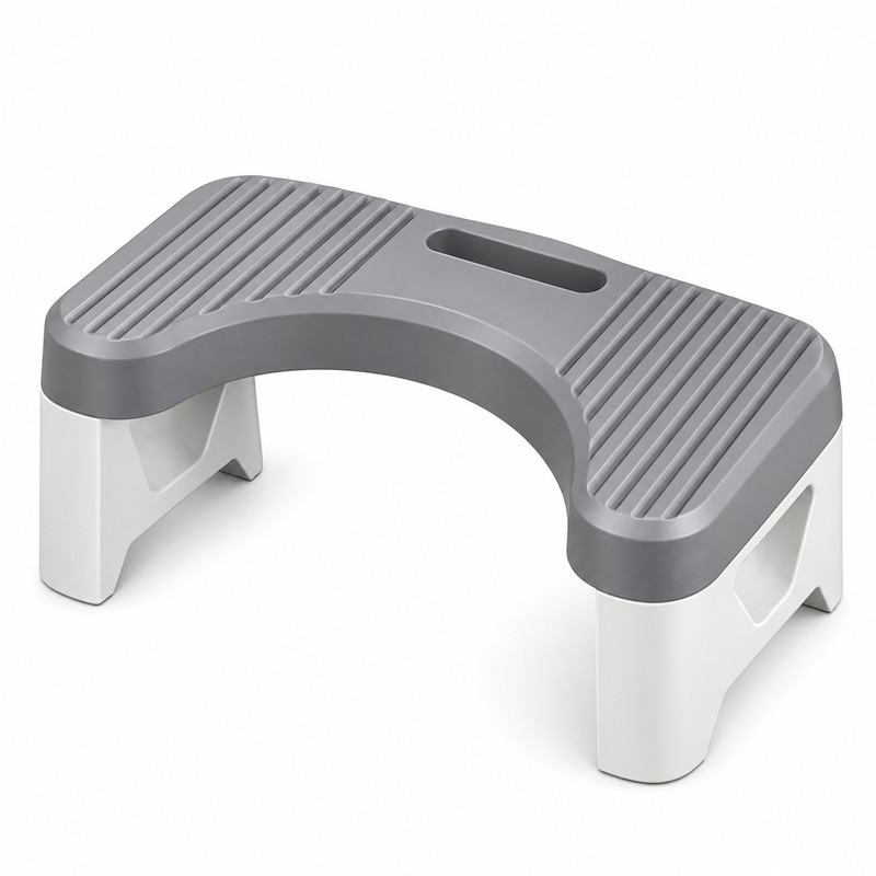Comfort Toilet Stool for Adult Kids Pregnant Women, Squatting Aid