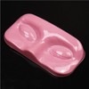 Mobestech 12Pcs Empty Eyelash Trays Holder Plastic False Eyelash Storage